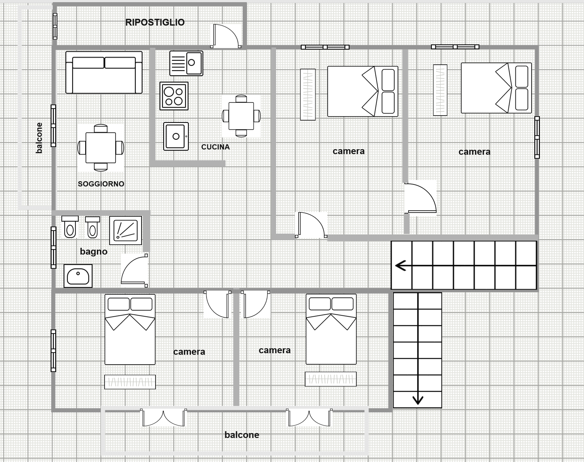 House”Door of Montone”