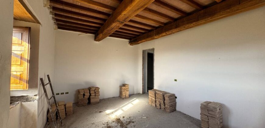 “Farmhouse Sunset “